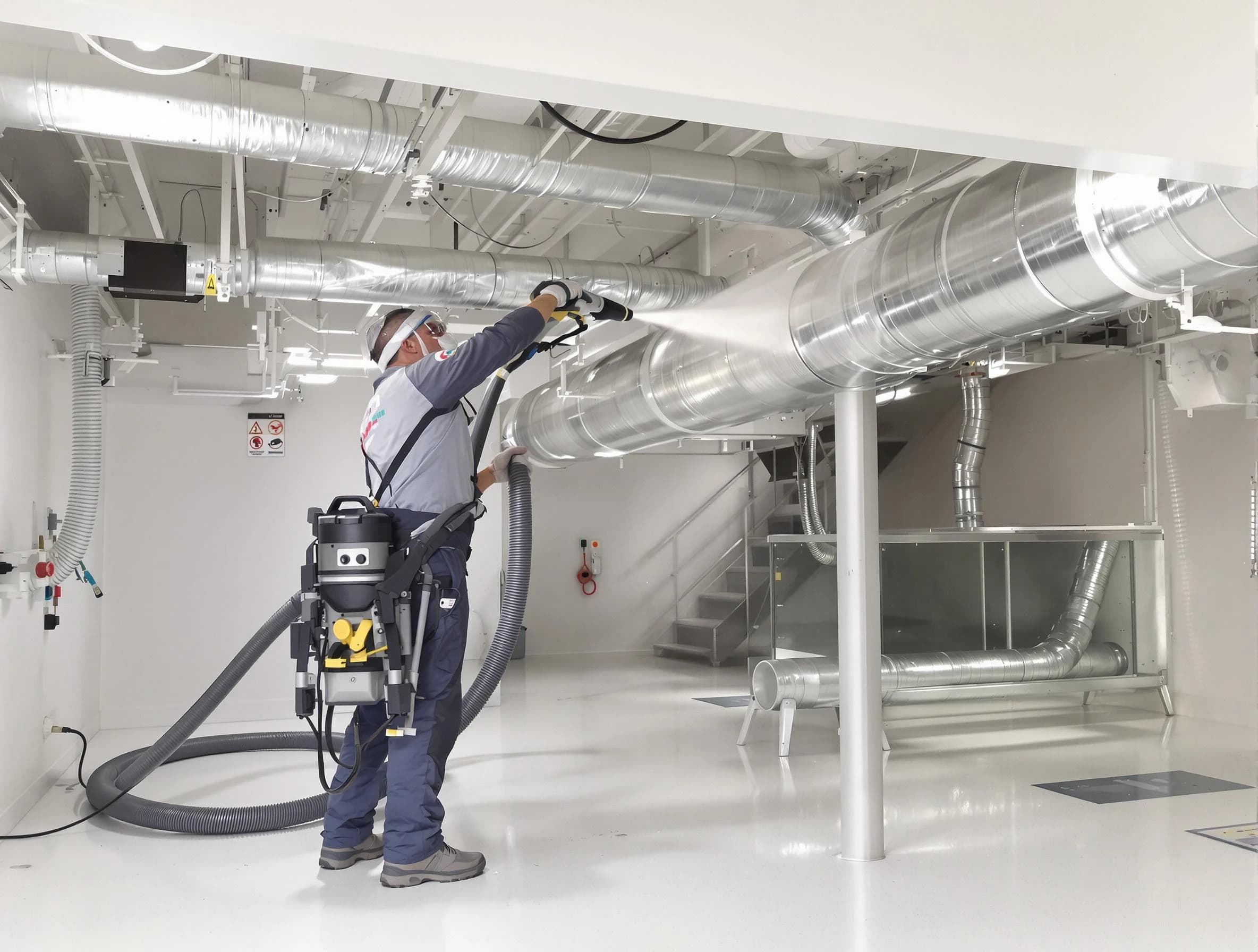 Professional central duct cleaning by Milton Air Duct Cleaning in Milton