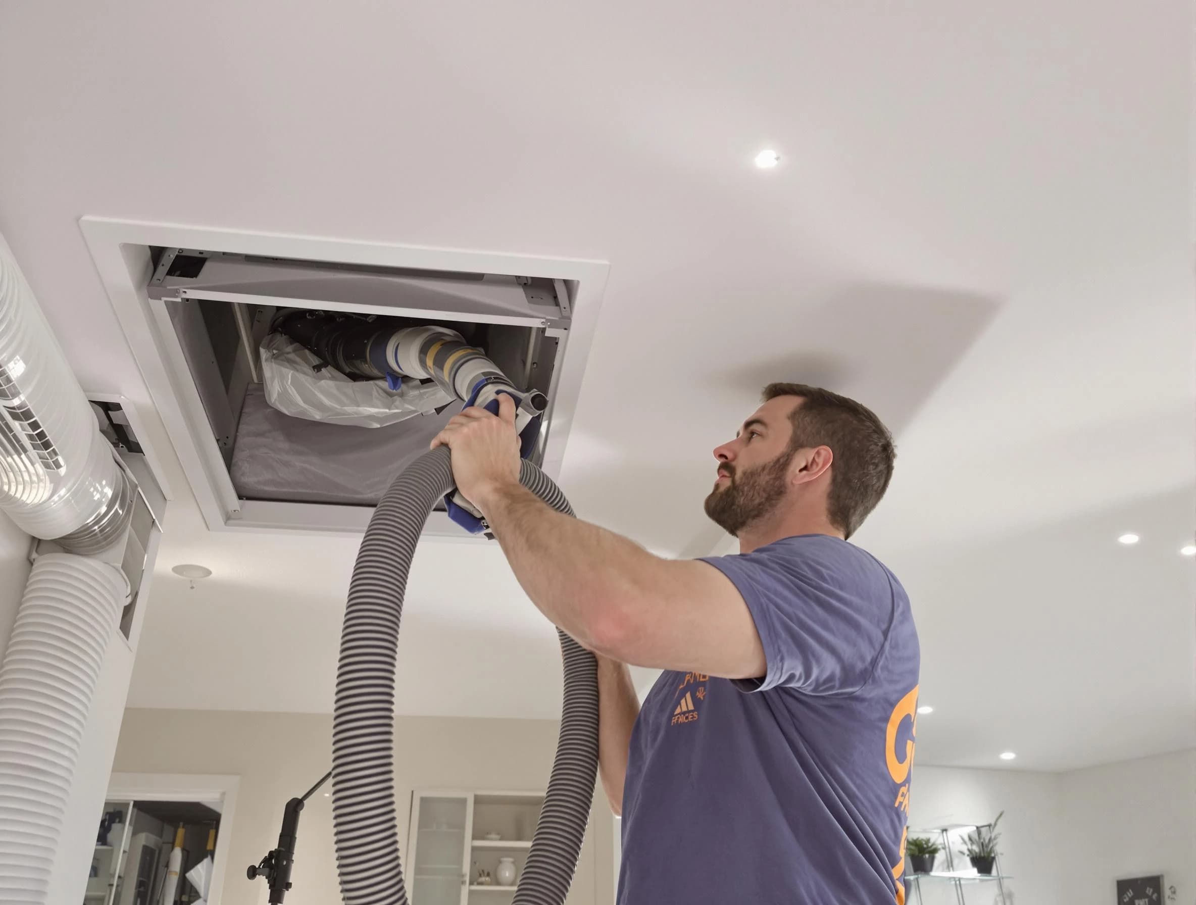 Precision indoor duct cleaning by Milton Air Duct Cleaning in Milton