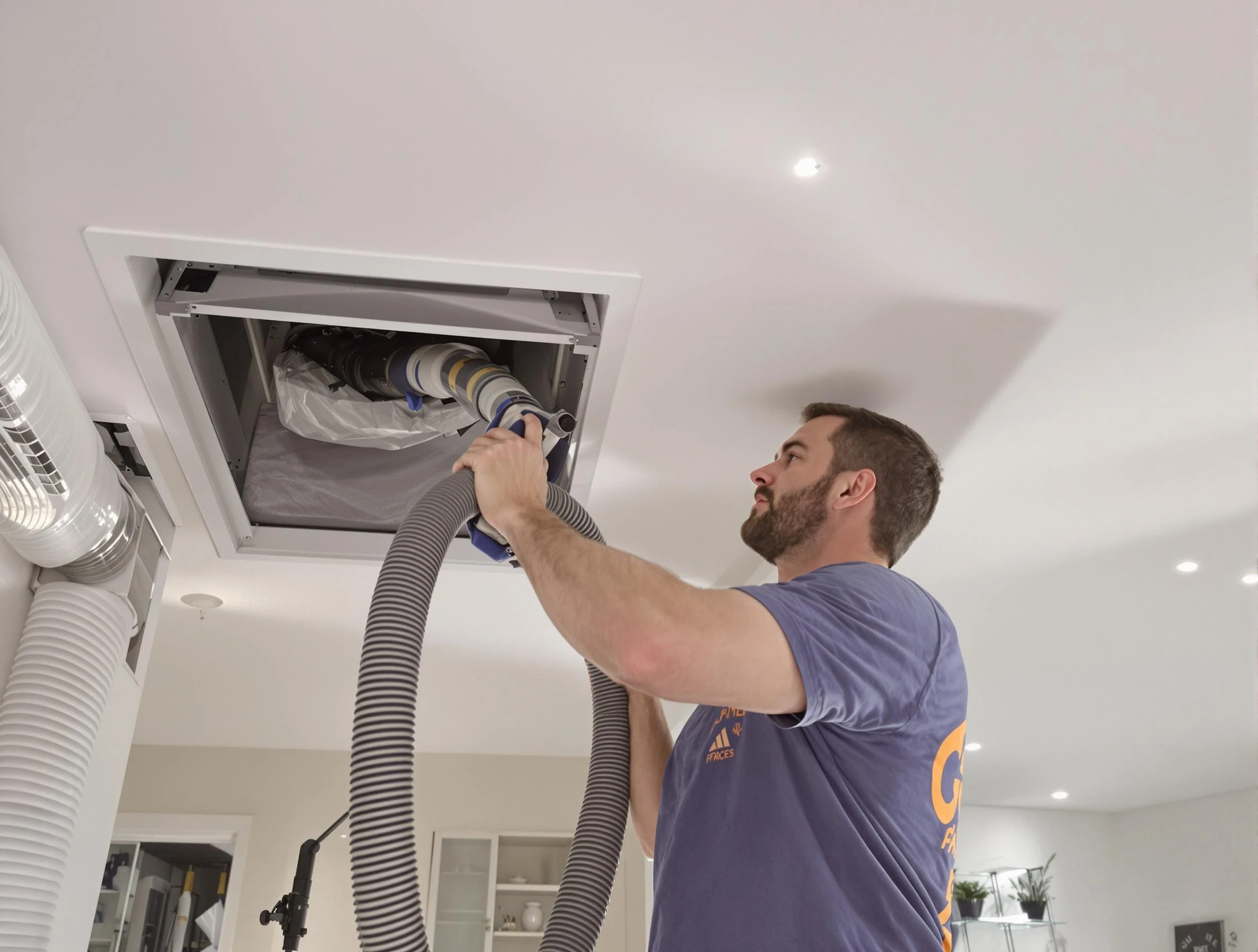 Precision indoor duct cleaning by Milton Air Duct Cleaning in Milton