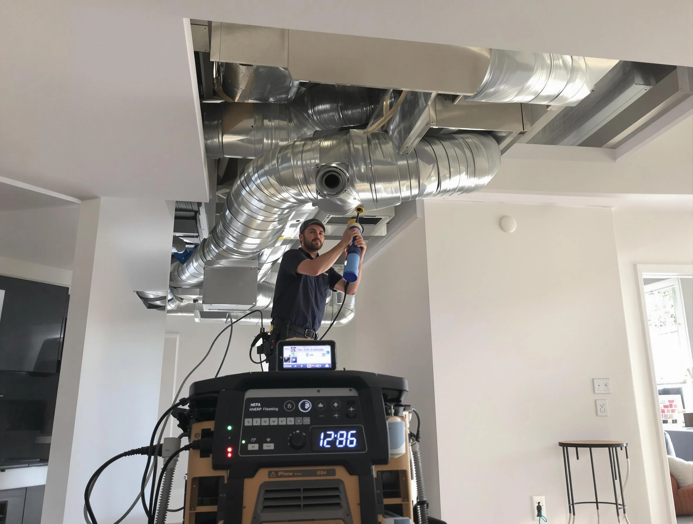 Advanced pure air duct cleaning by Milton Air Duct Cleaning in Milton